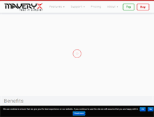 Tablet Screenshot of maveryx.com